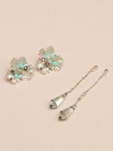 2pairs Bead Flower Style Earrings Sai Feel